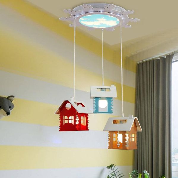 pendant lamps simple little house children light girl led to absorb dome the lamp of princess's room bedroom a study
pendant lamps simple little house children light girl led to absorb dome the lamp of princess's room bedroom a study