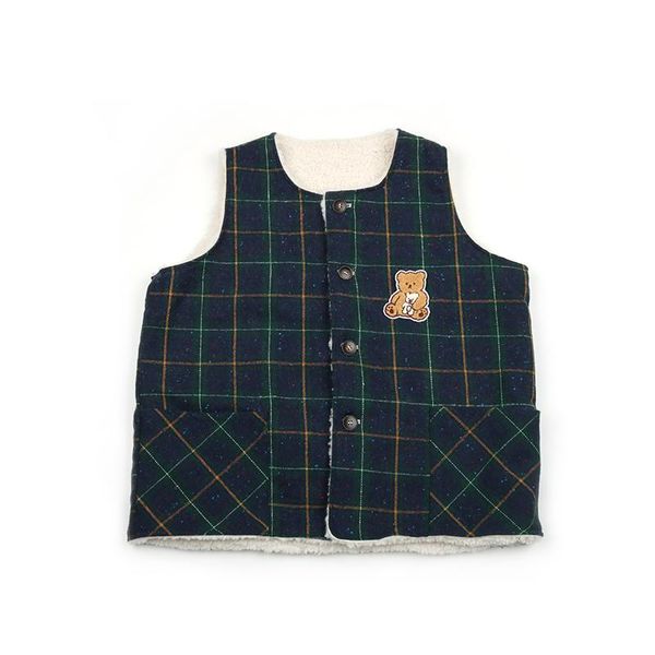 women's vests winter preppy style both side to wear women fleece vest jacket sleeveless waistcoat bear embroidery plaid teenage girls, Black;white
women's vests winter preppy style both side to wear women fleece vest jacket sleeveless waistcoat bear embroidery plaid teenage girls, Black;white