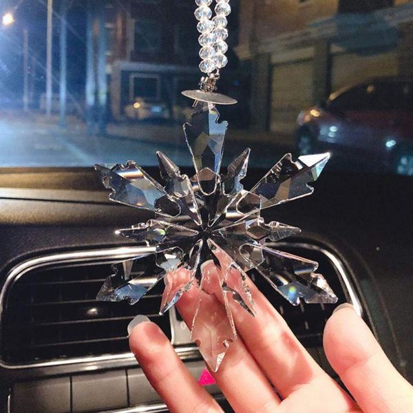car pendant crystal snowflakes decoration suspension ornaments hanging trim christmas gifts romantic interior decorations
car pendant crystal snowflakes decoration suspension ornaments hanging trim christmas gifts romantic interior decorations