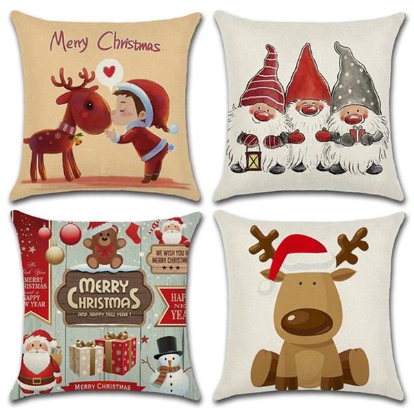 cushion/decorative pillow 4pcs christmas case santa cotton linen sofa car throw cushion cover home decor
cushion/decorative pillow 4pcs christmas case santa cotton linen sofa car throw cushion cover home decor