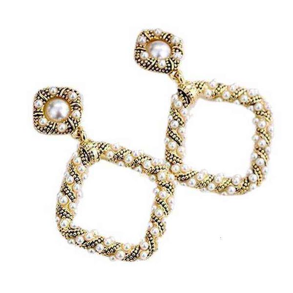 korean net red earrings baroque court style circle simple women's 925 sier needle long temperament large earrings, Golden
korean net red earrings baroque court style circle simple women's 925 sier needle long temperament large earrings, Golden