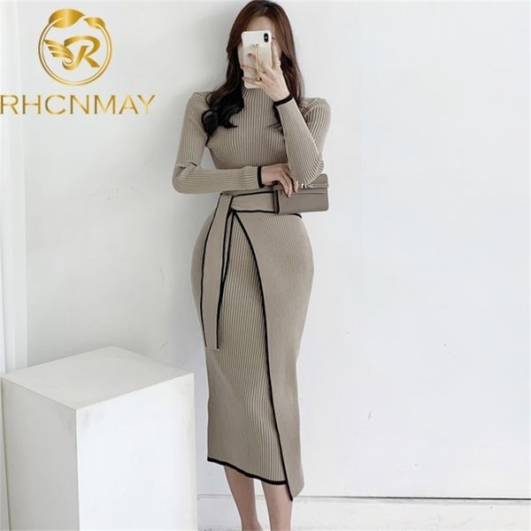 woman dress with belt vintage patchwork slim knitted midi e autumn winter elegant sweater knit vestidos 211119, Black;gray
woman dress with belt vintage patchwork slim knitted midi e autumn winter elegant sweater knit vestidos 211119, Black;gray