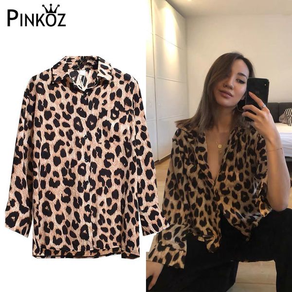 fashion womens leopard print long sleeve and blouses loose plus size party blusas femininas elegante chemise 210421, White
fashion womens leopard print long sleeve and blouses loose plus size party blusas femininas elegante chemise 210421, White