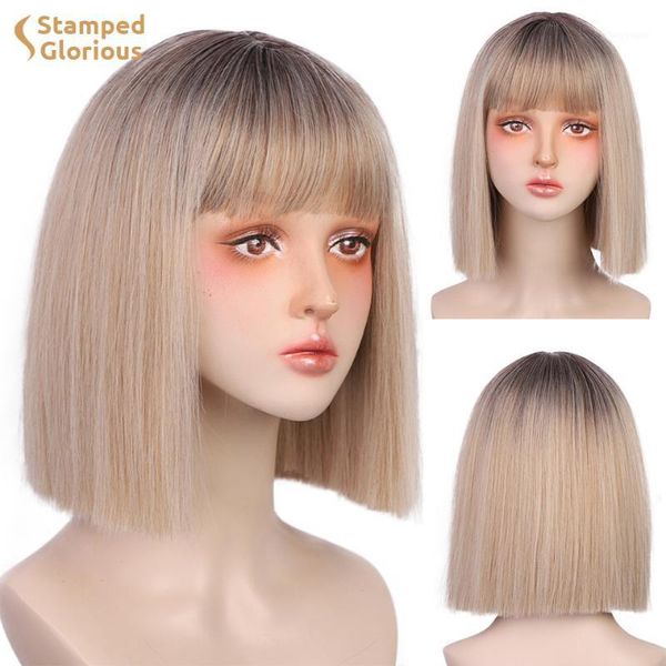stamped glorious synthetic short straight wig with bangs for women pink black bob wigs cosplay party daily heat resistant1
stamped glorious synthetic short straight wig with bangs for women pink black bob wigs cosplay party daily heat resistant1