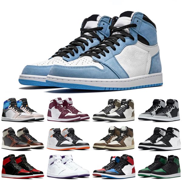 classic 1 1s high og basketball shoes men women jumpman military blue hyper royal lucky green pollen unc chicago mens trainers sports sneake
classic 1 1s high og basketball shoes men women jumpman military blue hyper royal lucky green pollen unc chicago mens trainers sports sneake