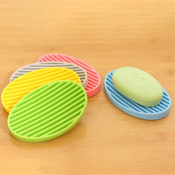 soap dishes 1pc silicone flexible holder bathroom box plate tray shower sponge shelf drain non slip storage basket
soap dishes 1pc silicone flexible holder bathroom box plate tray shower sponge shelf drain non slip storage basket