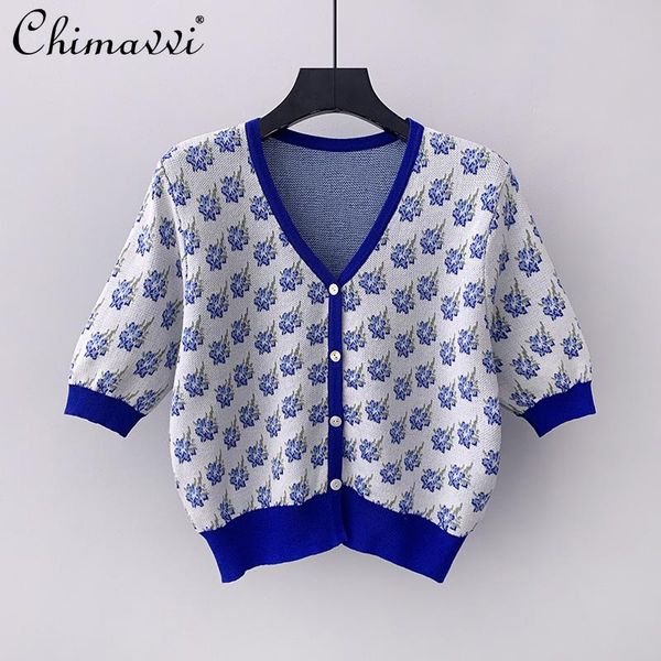 women's knits & tees sweater women korean summer 2021 v-neck short sleeve single breasted fashion elegant female knitted cardigan, White
women's knits & tees sweater women korean summer 2021 v-neck short sleeve single breasted fashion elegant female knitted cardigan, White