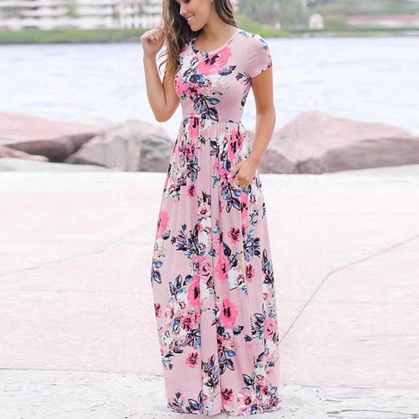 maternity dresses vintage floar dress women's casual printed short sleeve maxi with pockets vestido largo mujer elegante30, White
maternity dresses vintage floar dress women's casual printed short sleeve maxi with pockets vestido largo mujer elegante30, White