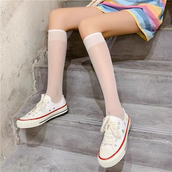 white medium tube stocking' thin core spun silk summer ultra-thin calf jk invisible black half socks, Red;black
white medium tube stocking' thin core spun silk summer ultra-thin calf jk invisible black half socks, Red;black
