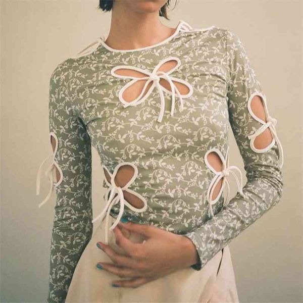 vintage butterfly hollow out bandage long sleeve t-shirts spring summer print o-neck green y2k fashion outfits 210623, White
vintage butterfly hollow out bandage long sleeve t-shirts spring summer print o-neck green y2k fashion outfits 210623, White