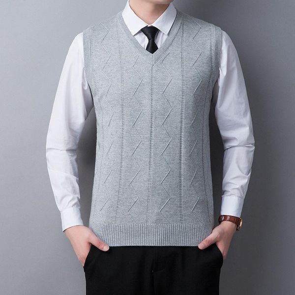 men's vests 2021 men vest autumn and winter wool v-neck sweater waistcoat sleeveless clothes plue size 3xl, Black;white
men's vests 2021 men vest autumn and winter wool v-neck sweater waistcoat sleeveless clothes plue size 3xl, Black;white