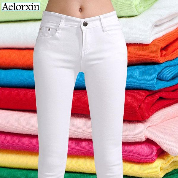 mid-waist elastic jeans, candy pants panties, big-size women's jeans woman, Blue
mid-waist elastic jeans, candy pants panties, big-size women's jeans woman, Blue