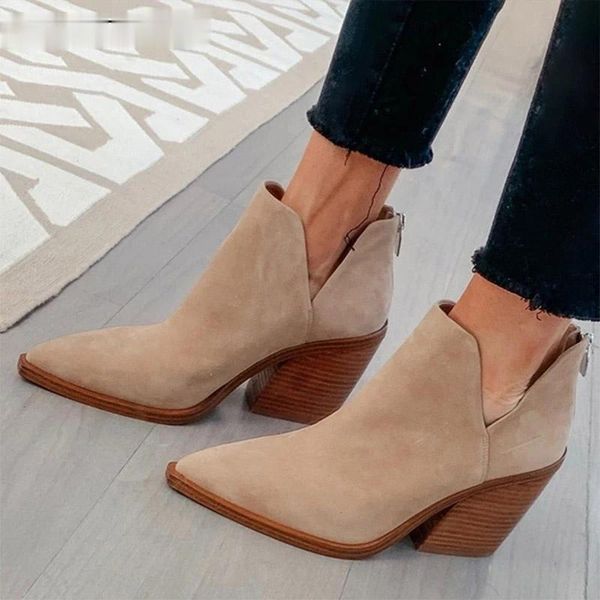 boots women's shoes fashion ankle woman pointed toe high heels zipper pumps female 2021 ladies short booties, Black
boots women's shoes fashion ankle woman pointed toe high heels zipper pumps female 2021 ladies short booties, Black