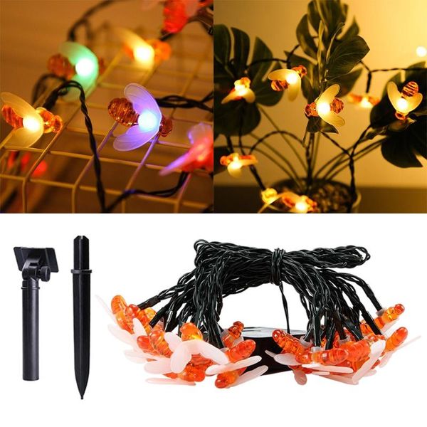 night lights solar powered bee string 30 led cute honeybee waterproof honey light fairy garden
night lights solar powered bee string 30 led cute honeybee waterproof honey light fairy garden