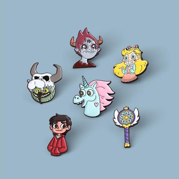 pins, brooches anime demon king magic wand enamel pins badge boy and girl cartoon lapel pin jewelry gift for fans friends wholesale, Gray
pins, brooches anime demon king magic wand enamel pins badge boy and girl cartoon lapel pin jewelry gift for fans friends wholesale, Gray