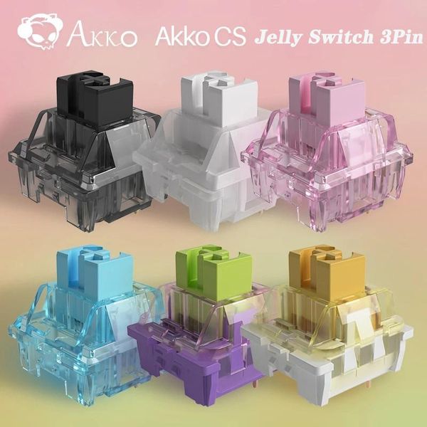 keyboards original akko cs switch jelly blue black pink white mechanical keyboard linear tactile 3pins rgb smd custom swap mx
keyboards original akko cs switch jelly blue black pink white mechanical keyboard linear tactile 3pins rgb smd custom swap mx