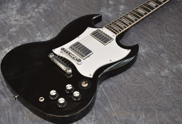 promotion new arrival c shop black sg electric guitar big white pickguard
promotion new arrival c shop black sg electric guitar big white pickguard