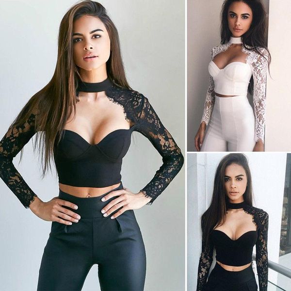 womens long sleeve shirt v neck casual lace floral patchwork short hollow out blouse slim women's blouses & shirts, White
womens long sleeve shirt v neck casual lace floral patchwork short hollow out blouse slim women's blouses & shirts, White