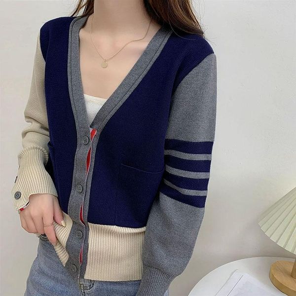 men's sweaters 2021 women elegant v neck embroidery knitting sweater femme chic basic long sleeve breasted casual cardigans tee, White;black
men's sweaters 2021 women elegant v neck embroidery knitting sweater femme chic basic long sleeve breasted casual cardigans tee, White;black