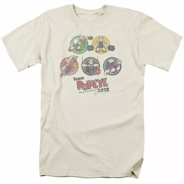 popeye team popeye t shirt mens licensed sailor man idw comics tee cream, White;black
popeye team popeye t shirt mens licensed sailor man idw comics tee cream, White;black