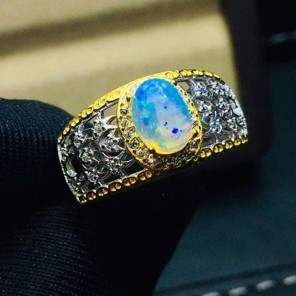 cluster rings fashion natural and real opal ring for women 925 sterling silver charm fine jewelry, Golden;silver
cluster rings fashion natural and real opal ring for women 925 sterling silver charm fine jewelry, Golden;silver