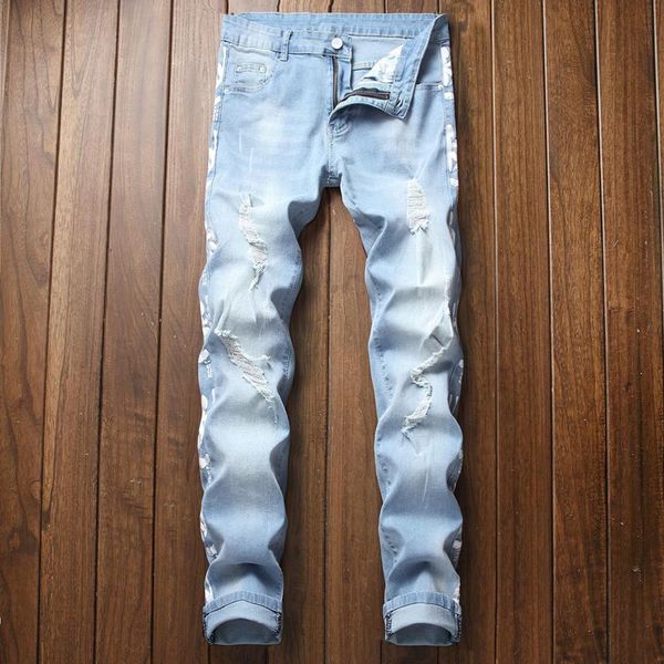 men's jeans straight slim stretch blue printing casual denim pants regular fit long trousers gentleman cowboys man
men's jeans straight slim stretch blue printing casual denim pants regular fit long trousers gentleman cowboys man