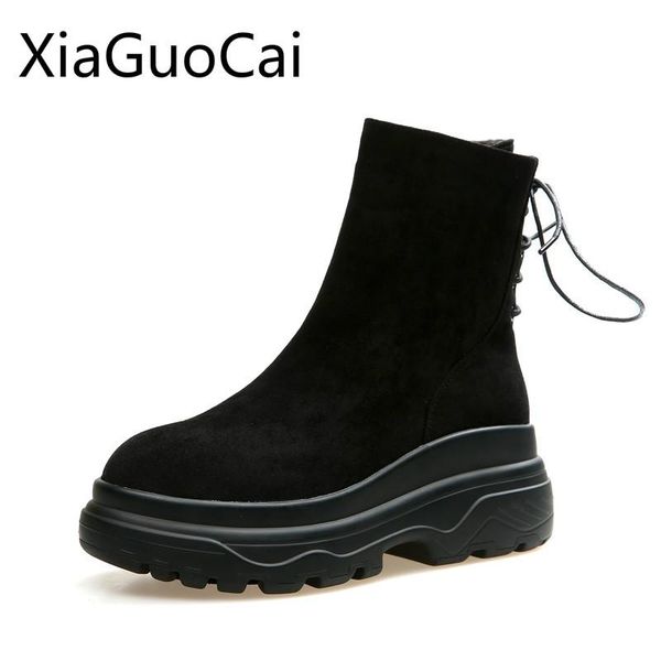 boots women knitting winter women's motorcycle english bootsthick bottom thickened cotton snow shoes, Black
boots women knitting winter women's motorcycle english bootsthick bottom thickened cotton snow shoes, Black