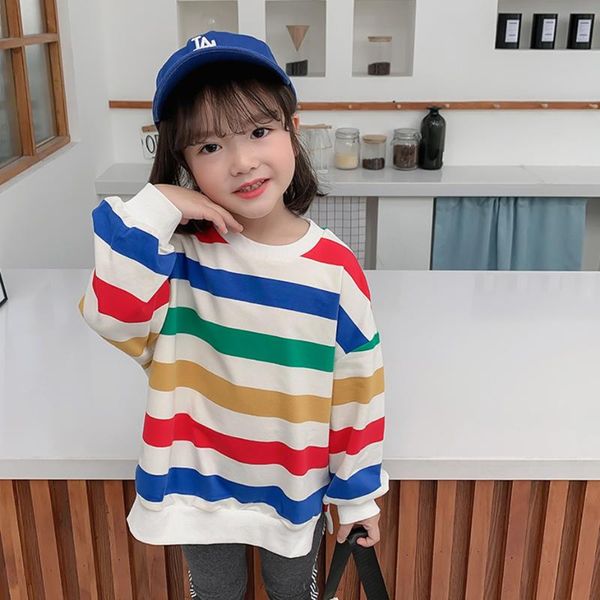 hoodies & sweatshirts girls hoodie sweatshirt rainbow striped children's gift clothes winer thick hooded, Black
hoodies & sweatshirts girls hoodie sweatshirt rainbow striped children's gift clothes winer thick hooded, Black