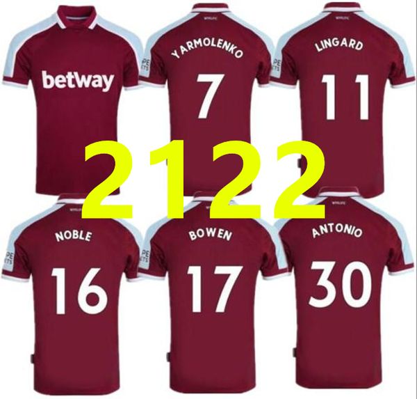 21/22 west soccer jersey 2021 2022 lingard ham anderson united rice noble football shirt men, Black;yellow
21/22 west soccer jersey 2021 2022 lingard ham anderson united rice noble football shirt men, Black;yellow