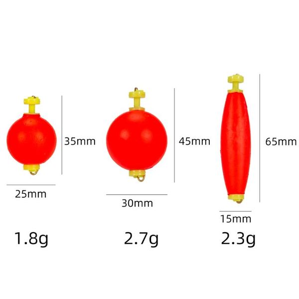 fishing accessories 10 pcs eva foam spring float bobbers tackle for freshwater saltwater
fishing accessories 10 pcs eva foam spring float bobbers tackle for freshwater saltwater