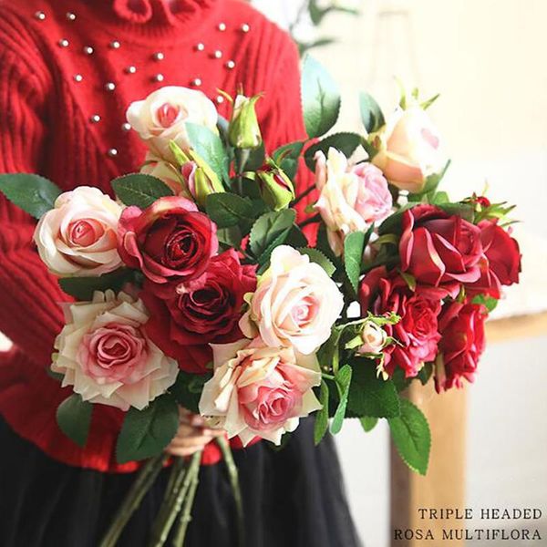 decorative flowers & wreaths multicolor artificial fake plastic rose plant home garden wedding decor flower decoration table
decorative flowers & wreaths multicolor artificial fake plastic rose plant home garden wedding decor flower decoration table