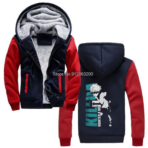 men's hoodies & sweatshirts tvoe hxh killua zoldyck hoodie fashion x men winter thicken hooded sweatshirt streetwear, Black
men's hoodies & sweatshirts tvoe hxh killua zoldyck hoodie fashion x men winter thicken hooded sweatshirt streetwear, Black