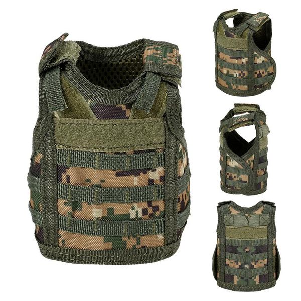 molle mini miniature beverage tactical beer vest military bottle cover can cooler holder sleeve drink hunting jackets, Camo;black
molle mini miniature beverage tactical beer vest military bottle cover can cooler holder sleeve drink hunting jackets, Camo;black