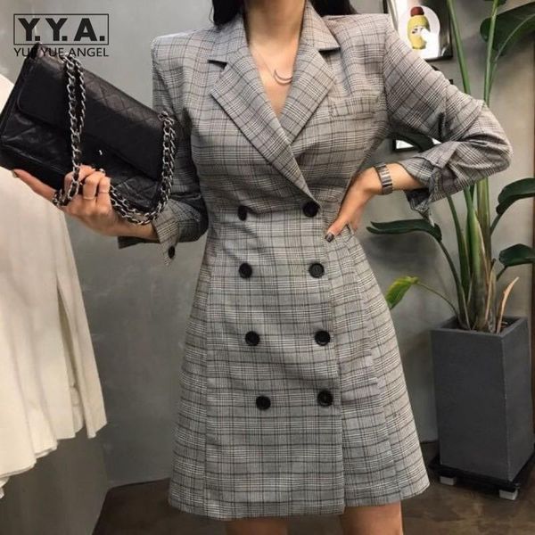 casual dresses autumn office ladies slim fit double breasted plaid mini suit dress women long sleeve business work bodycon wrap short, Black;gray
casual dresses autumn office ladies slim fit double breasted plaid mini suit dress women long sleeve business work bodycon wrap short, Black;gray