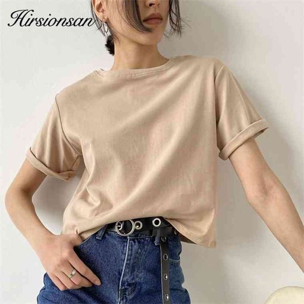 hirsionsan 100% cotton oversized t shirt women harajuku basic loose short sleeve tees soft female solid khaki summer jumper, White
hirsionsan 100% cotton oversized t shirt women harajuku basic loose short sleeve tees soft female solid khaki summer jumper, White