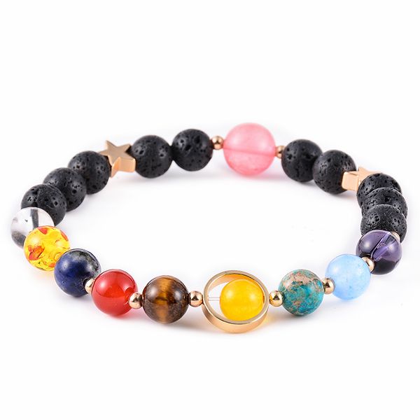 universe galaxy solar system bracelet guardian star eight planets bracelet natural stone lava rock beads bracelets for men women, Golden;silver
universe galaxy solar system bracelet guardian star eight planets bracelet natural stone lava rock beads bracelets for men women, Golden;silver