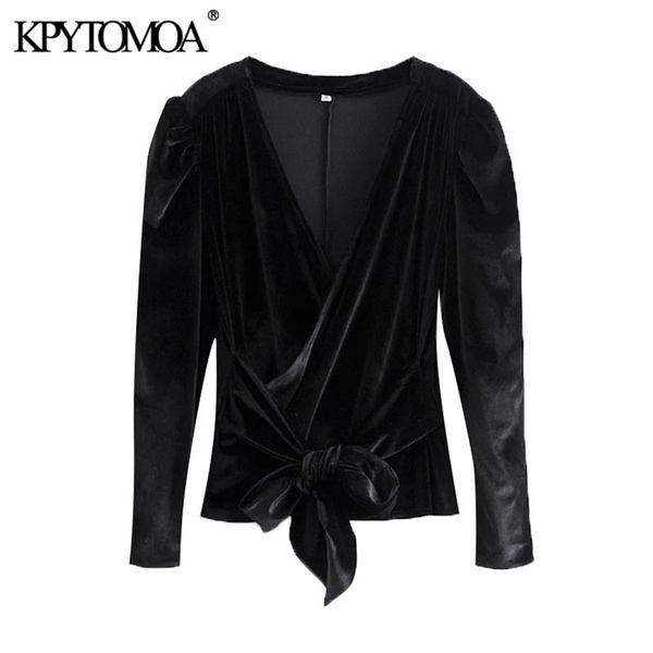 women fashion with bow tied velvet blouses vintage wrap v neck long sleeve female shirts blusas chic 210420, White
women fashion with bow tied velvet blouses vintage wrap v neck long sleeve female shirts blusas chic 210420, White