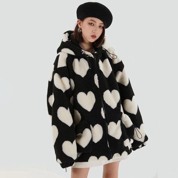 women's jackets black reversible hoodie women pullover sweatshirts winter warm polar/coral fleece hooded jacket ladies flannel coat h, Black;brown
women's jackets black reversible hoodie women pullover sweatshirts winter warm polar/coral fleece hooded jacket ladies flannel coat h, Black;brown
