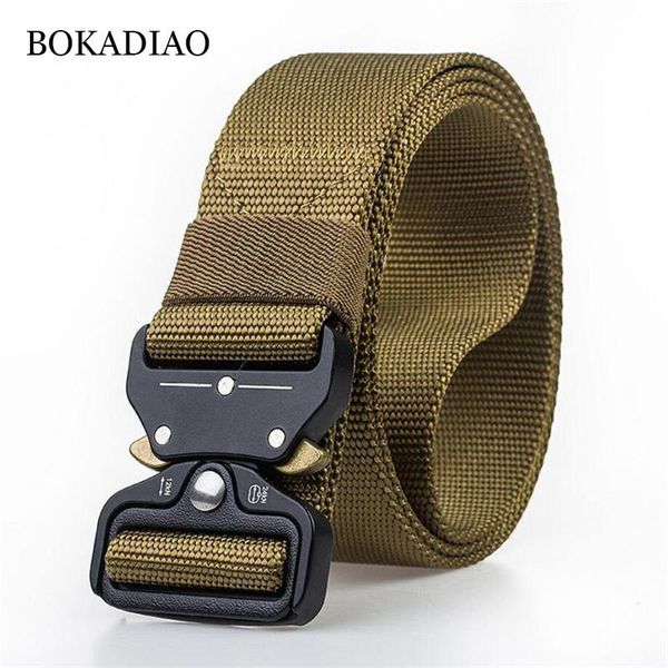 belts bokadiao men's canvas belt quick release metal buckle nylon training military army tactical for men jeans male strap, Black;brown
belts bokadiao men's canvas belt quick release metal buckle nylon training military army tactical for men jeans male strap, Black;brown