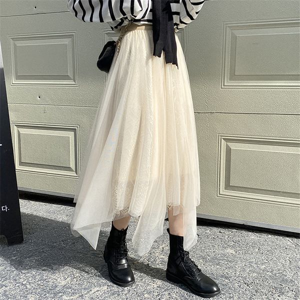 skirts solid irregular gentle vintage girls brief fashion fairy mesh elastic-waist slender a-line all match long skirts, Black
skirts solid irregular gentle vintage girls brief fashion fairy mesh elastic-waist slender a-line all match long skirts, Black