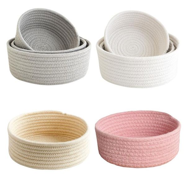 storage baskets round hand-woven baket tablesnack debri cotton thread key cometic coffee table
storage baskets round hand-woven baket tablesnack debri cotton thread key cometic coffee table