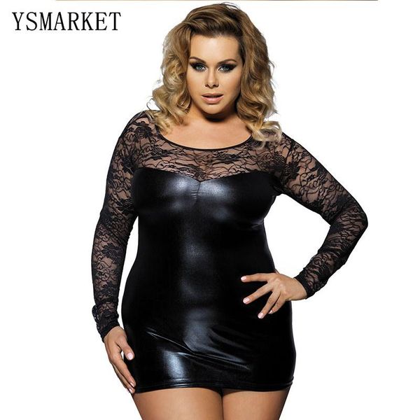 casual dresses lace long sleeve club wear plus size 6xl see-through night mini leather dress sheer transparent a7393, Black;gray
casual dresses lace long sleeve club wear plus size 6xl see-through night mini leather dress sheer transparent a7393, Black;gray
