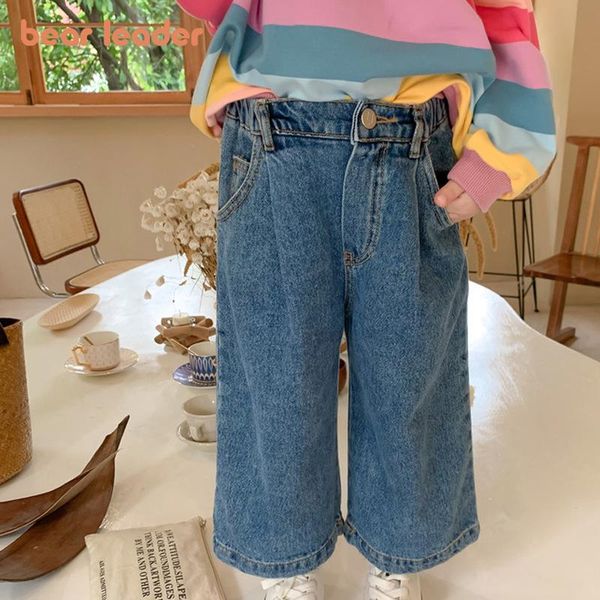 jeans bear leader girls straight 2021 fashion korean style kids baby solid color denim pants casual loose clothes for 1-6y, Blue
jeans bear leader girls straight 2021 fashion korean style kids baby solid color denim pants casual loose clothes for 1-6y, Blue