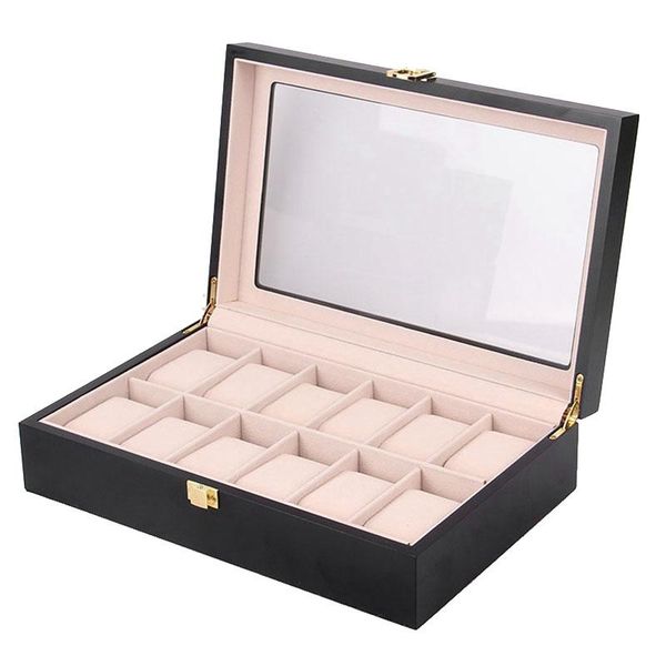 watch boxes & cases beige lining wooden display case, gl ed case organizerr,jewelry storage, Black;blue
watch boxes & cases beige lining wooden display case, gl ed case organizerr,jewelry storage, Black;blue
