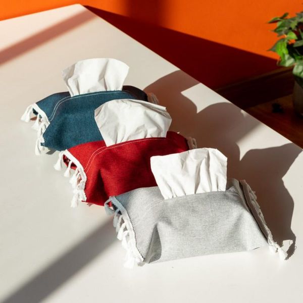 modern cotton linen tissue box exquisite storage napkin holder for living room office decor car paper case organizer boxes & napkins
modern cotton linen tissue box exquisite storage napkin holder for living room office decor car paper case organizer boxes & napkins
