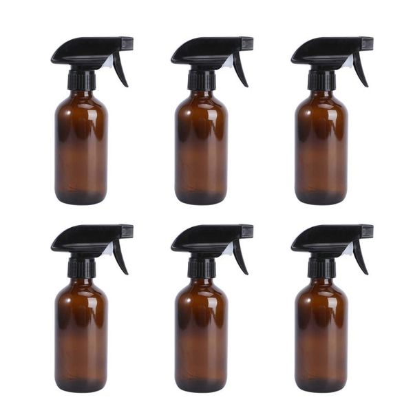 6pcs 250ml spray bottles refillable glass sprayer storage container brown & jars
6pcs 250ml spray bottles refillable glass sprayer storage container brown & jars
