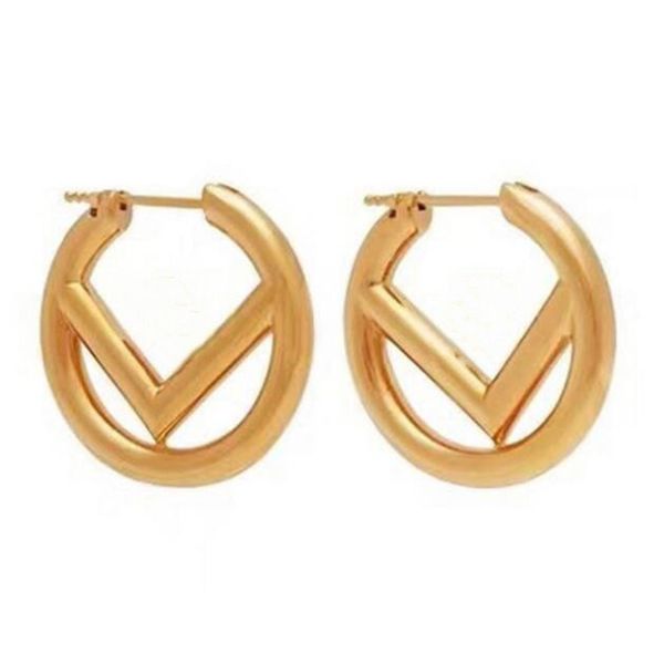 designer new f letter glossy round earrings metal simple cold wind female earrings, Golden;silver
designer new f letter glossy round earrings metal simple cold wind female earrings, Golden;silver