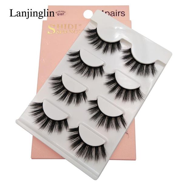 false eyelashes 4 pairs soft 3d mink lashes natural long dramatic volume fake makeup extension tool faux cils maquiagem
false eyelashes 4 pairs soft 3d mink lashes natural long dramatic volume fake makeup extension tool faux cils maquiagem