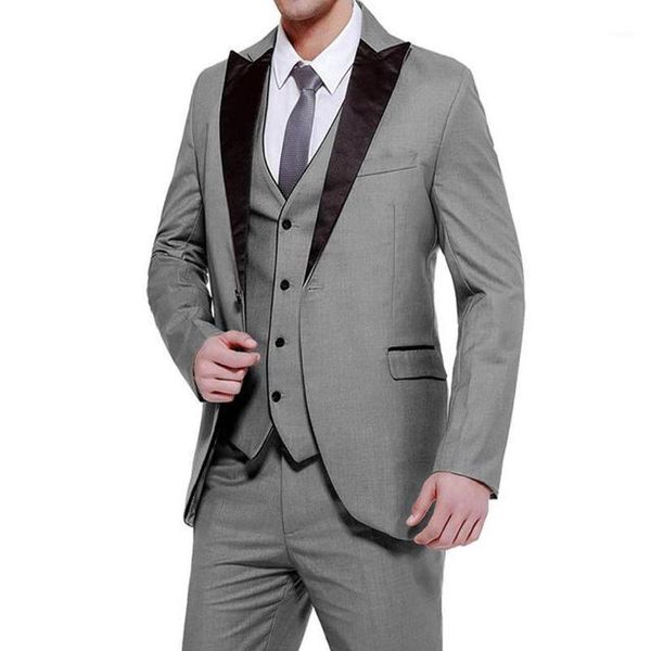 men's suits & blazers men suit casual formal slim fit 3 pieces business groomsmen grey ivory prom lapel tuxedos for wedding (blazer+pan, White;black
men's suits & blazers men suit casual formal slim fit 3 pieces business groomsmen grey ivory prom lapel tuxedos for wedding (blazer+pan, White;black
