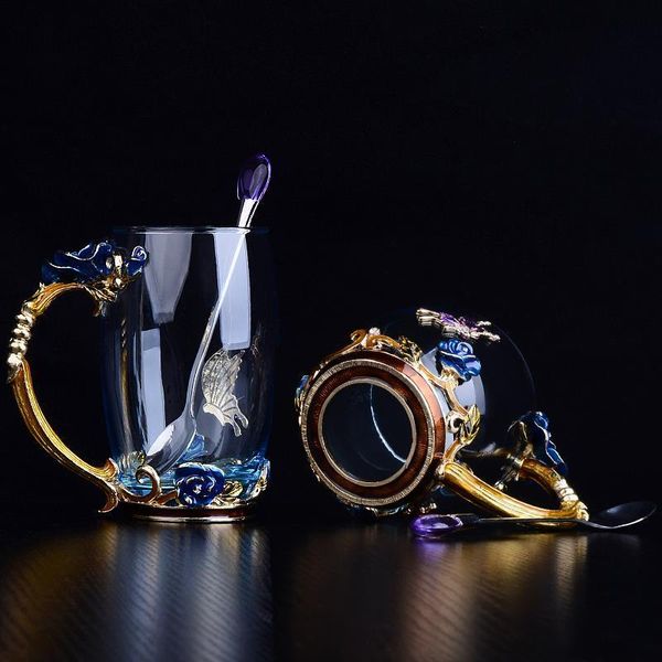 wine glasses beauty enamel mug flower tea glass cups coffee cup for and cold drinks spoon set wedding gift valentine's day
wine glasses beauty enamel mug flower tea glass cups coffee cup for and cold drinks spoon set wedding gift valentine's day